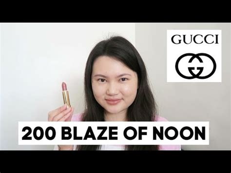 gucci blaze of noon swatch